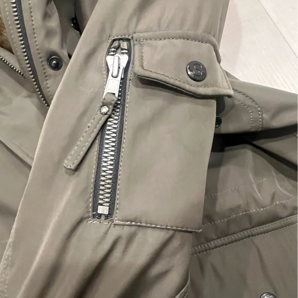 SAM -S13NYC green winter coat. Size M - Picture 2 of 5